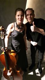 Julia mit Matthias Schweighöfer